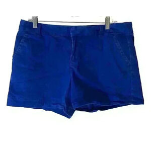 calvin klein shorts women Blue Sz 8 Made In Sri Lanka 97% Cotton 3%spandex
